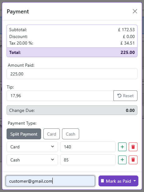 Liquor Logic POS Order Screen